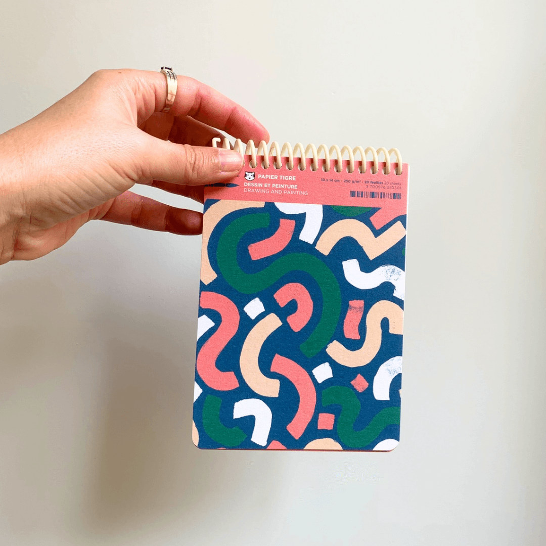 Carnet aquarelle A6 Papier Tigre