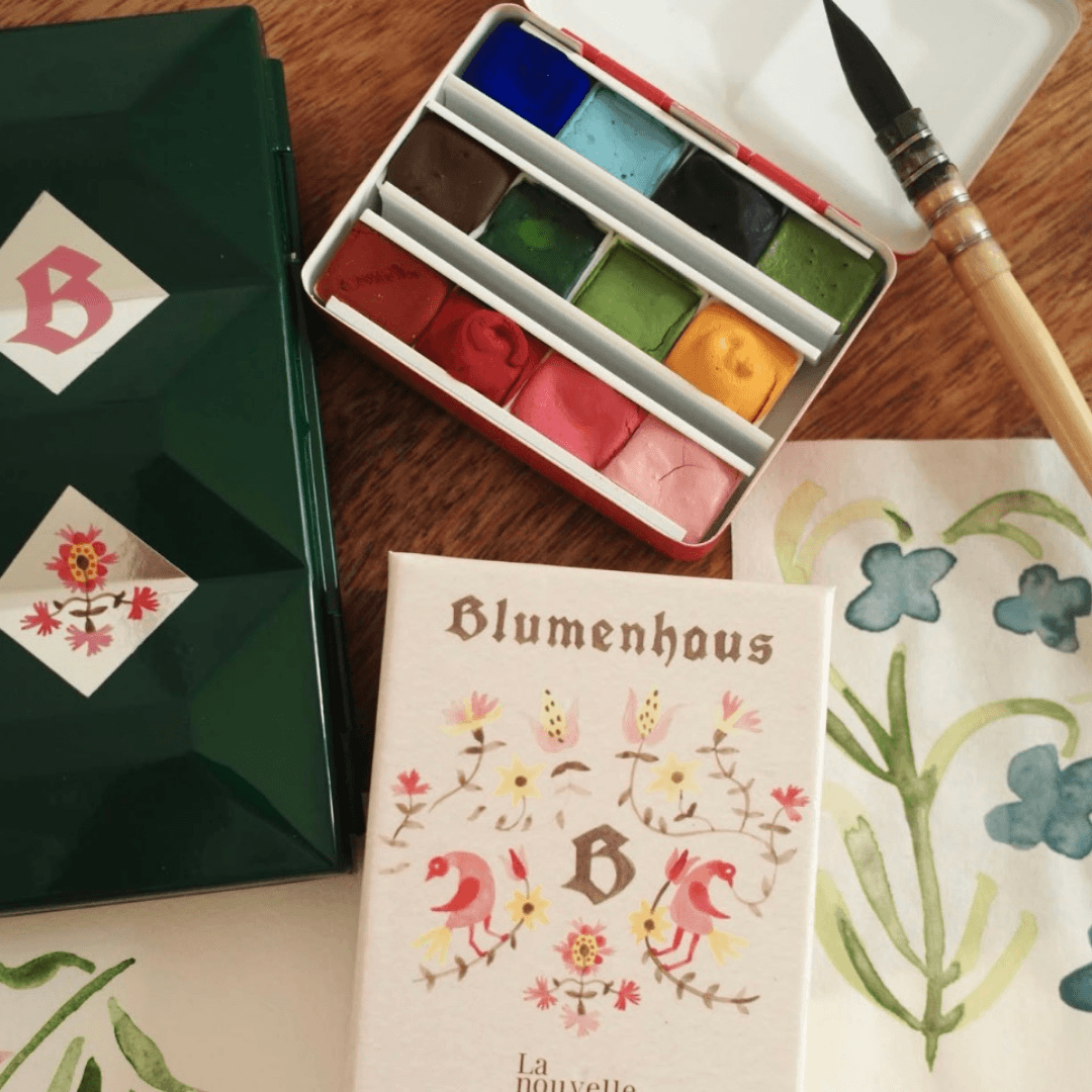 Palette d’aquarelle 12 couleurs - Blumenhaus
