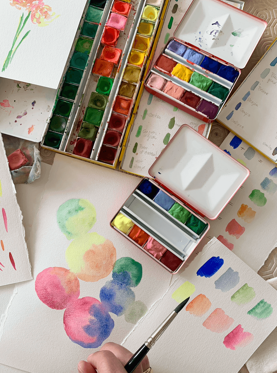 ATELIER - Aquarelle & créativité - Dimanche 2 novembre 10H30