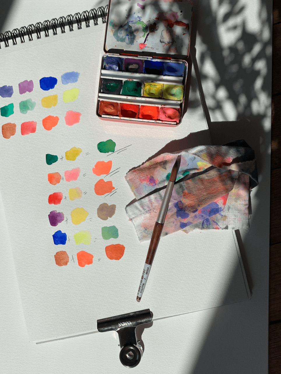 ATELIER - Aquarelle & créativité - Dimanche 2 novembre 10H30