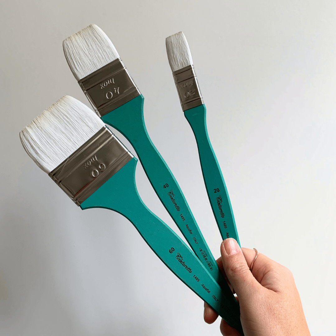 Pinceau aquarelle Tintoretto Spalter taille 60