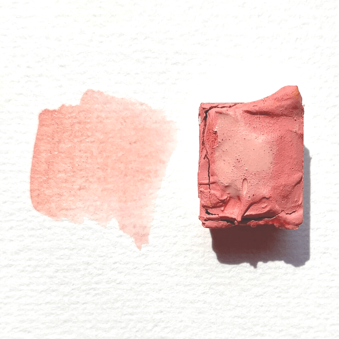 Aquarelle artisanale - Rose Blush
