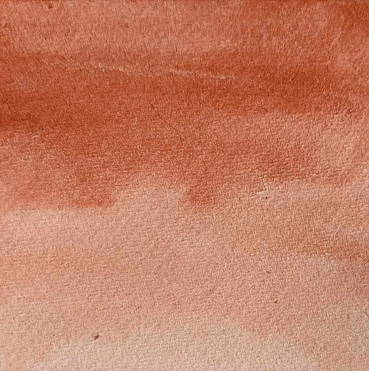 Aquarelle artisanale - Brun Siena
