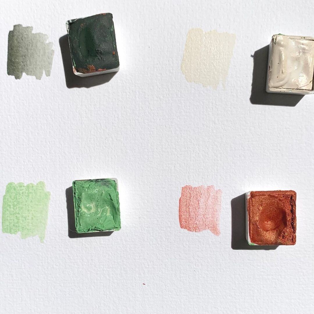 Aquarelle artisanale - Pierre de Paris