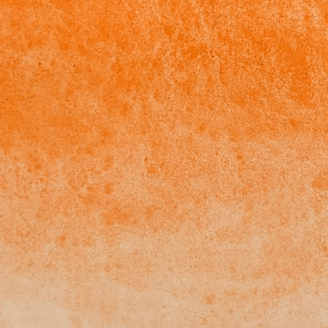 Aquarelle artisanale - Orange Mango