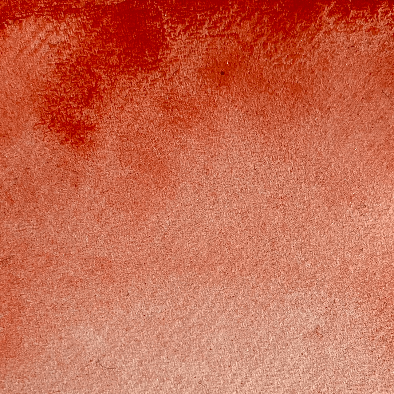 Aquarelle artisanale - Rouge Spritz