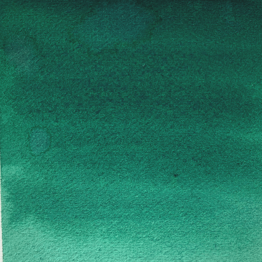 Aquarelle artisanale - Vert Vancouver