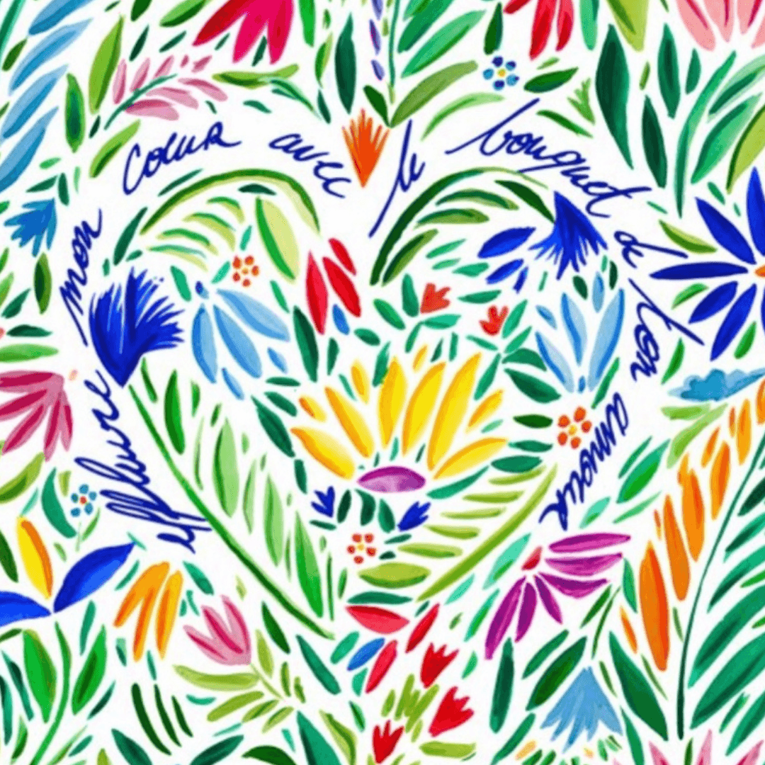 Boîte 6 aquarelles artisanales - Amour Breton