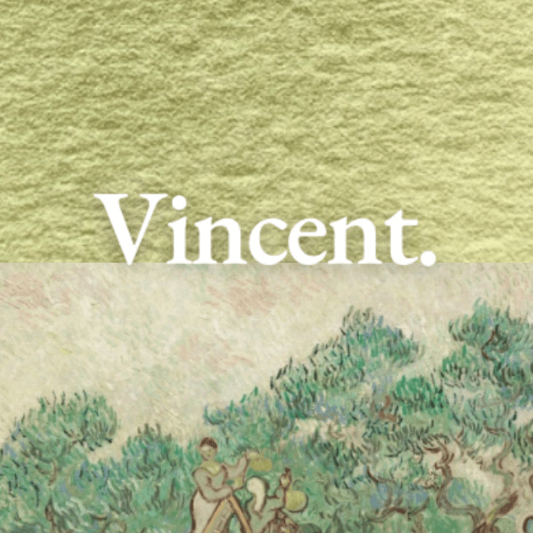 NOUVEAU - Aquarelle artisanale - Vert doux Vincent