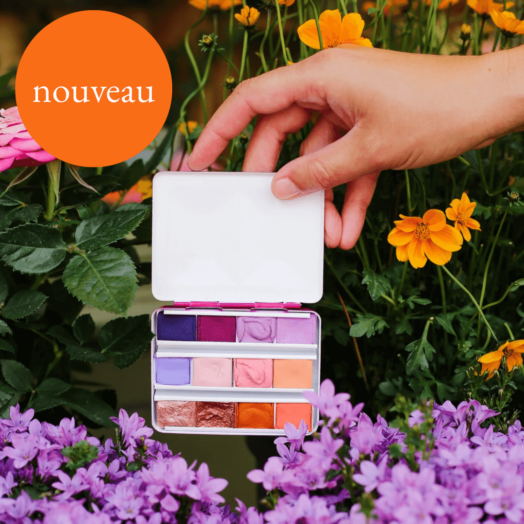 La palette des hortensias!