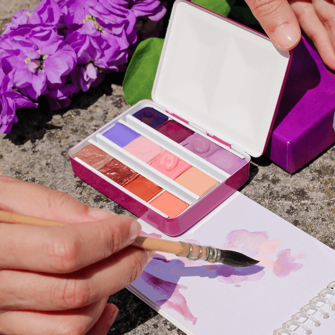 La palette des hortensias!