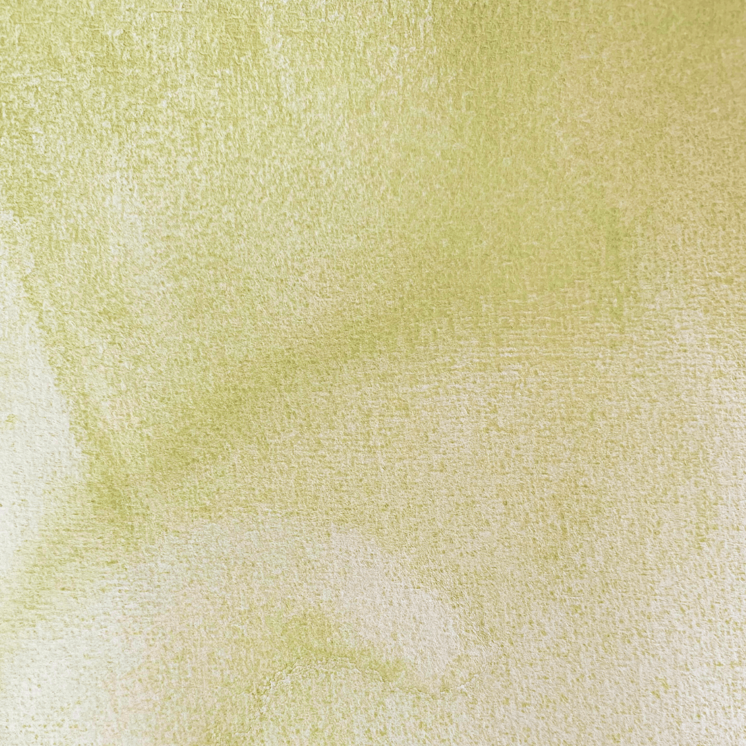 NOUVEAU - Aquarelle artisanale - Vert doux Vincent