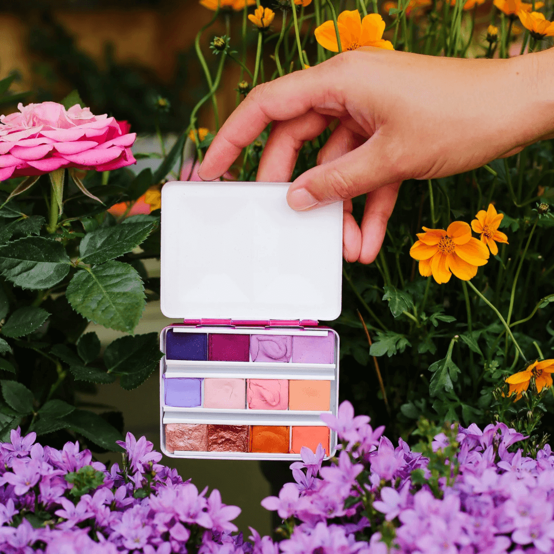 La palette des hortensias!