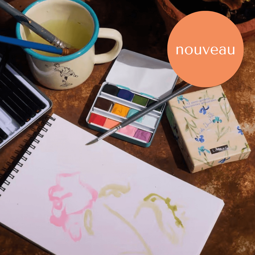 Palette d’aquarelle Luke Edward Hall x Le Louvre