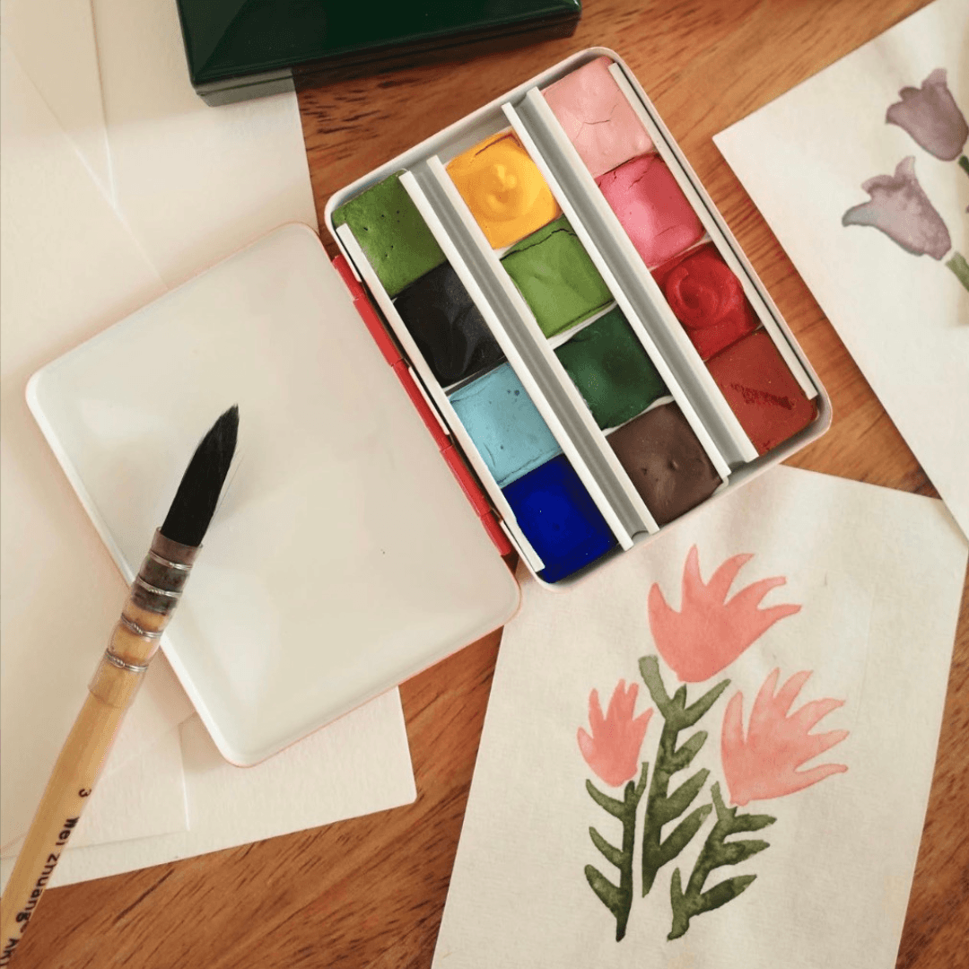 Palette d’aquarelle 12 couleurs - Blumenhaus