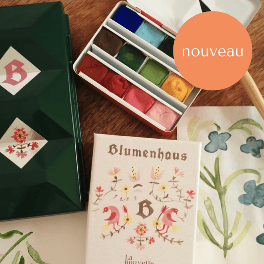 Palette d’aquarelle 12 couleurs - Blumenhaus