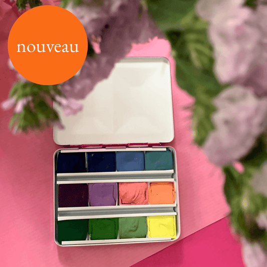 La palette d’aquarelle qui met de la joie dans vos dessins!
