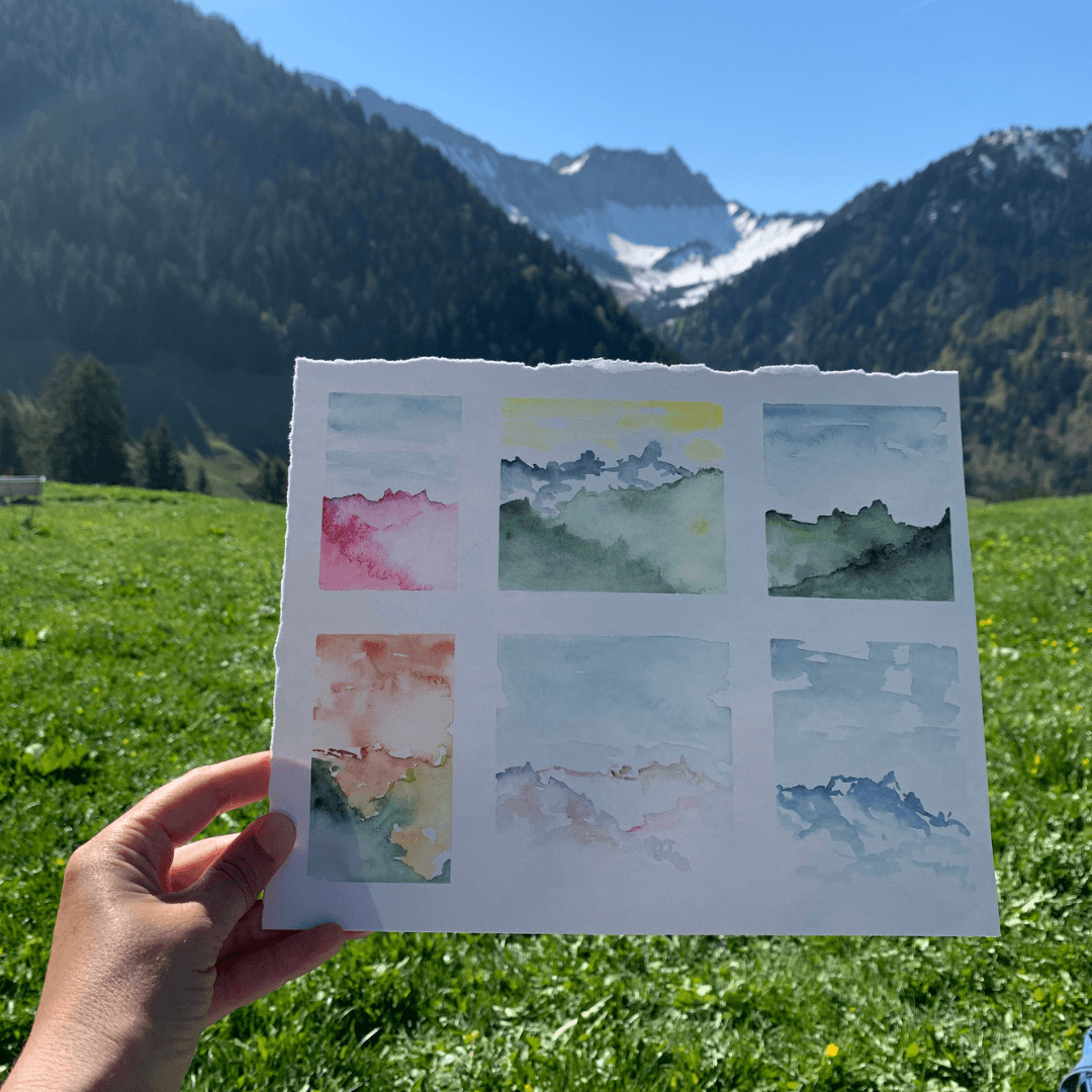 La Palette de l’Alpe - aquarelle artisanale