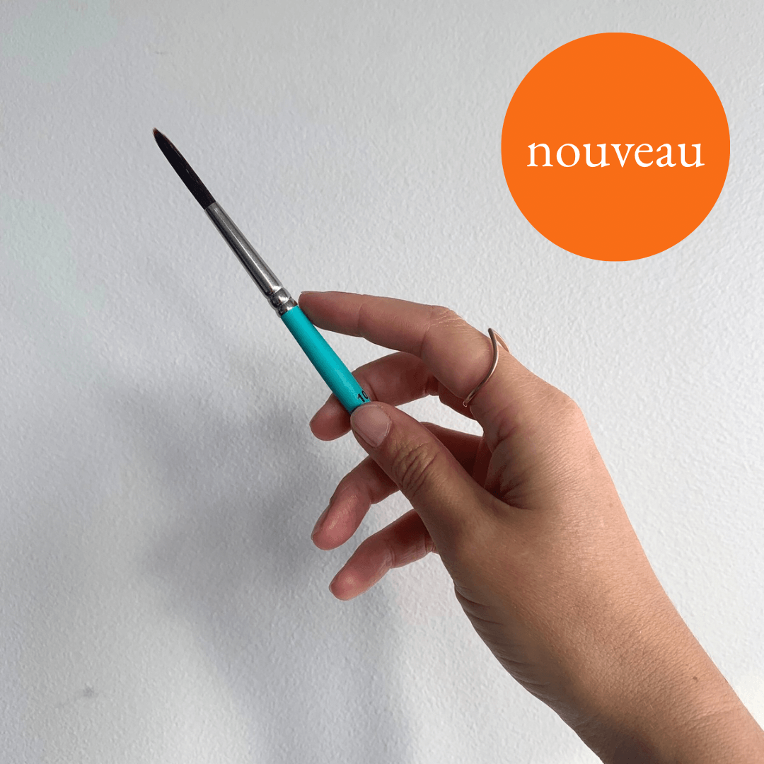 Pinceau rond aquarelle Tintoretto taille 10