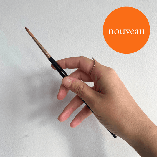 Pinceau rond aquarelle Tintoretto taille 6
