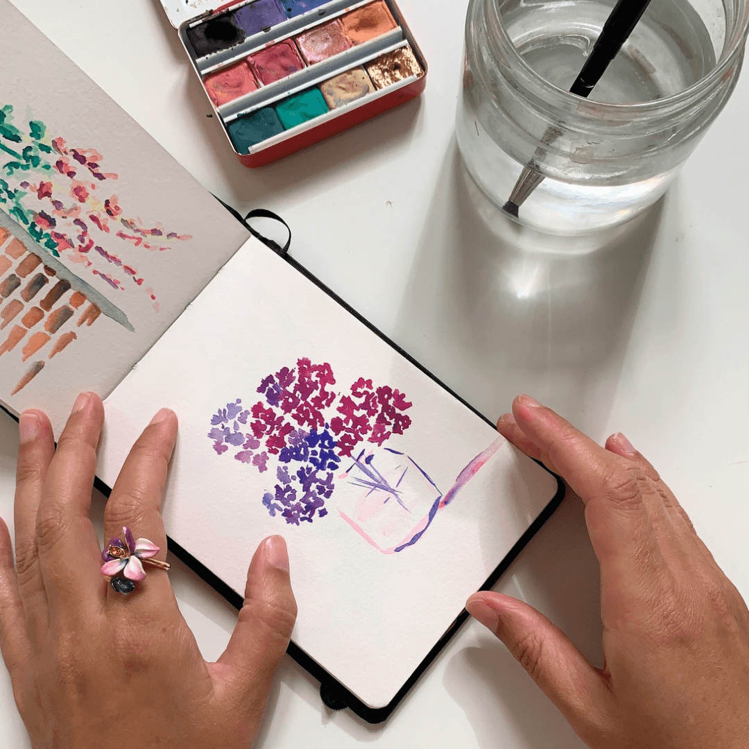 ATELIER - L’aquarelle par les fleurs - Dimanche 31 mai 10H