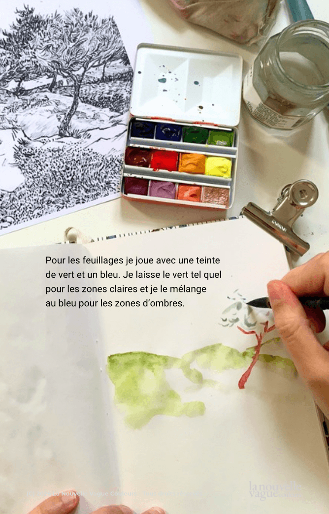 E-Book Développer sa spontanéité à l’aquarelle par la pratique du carnet