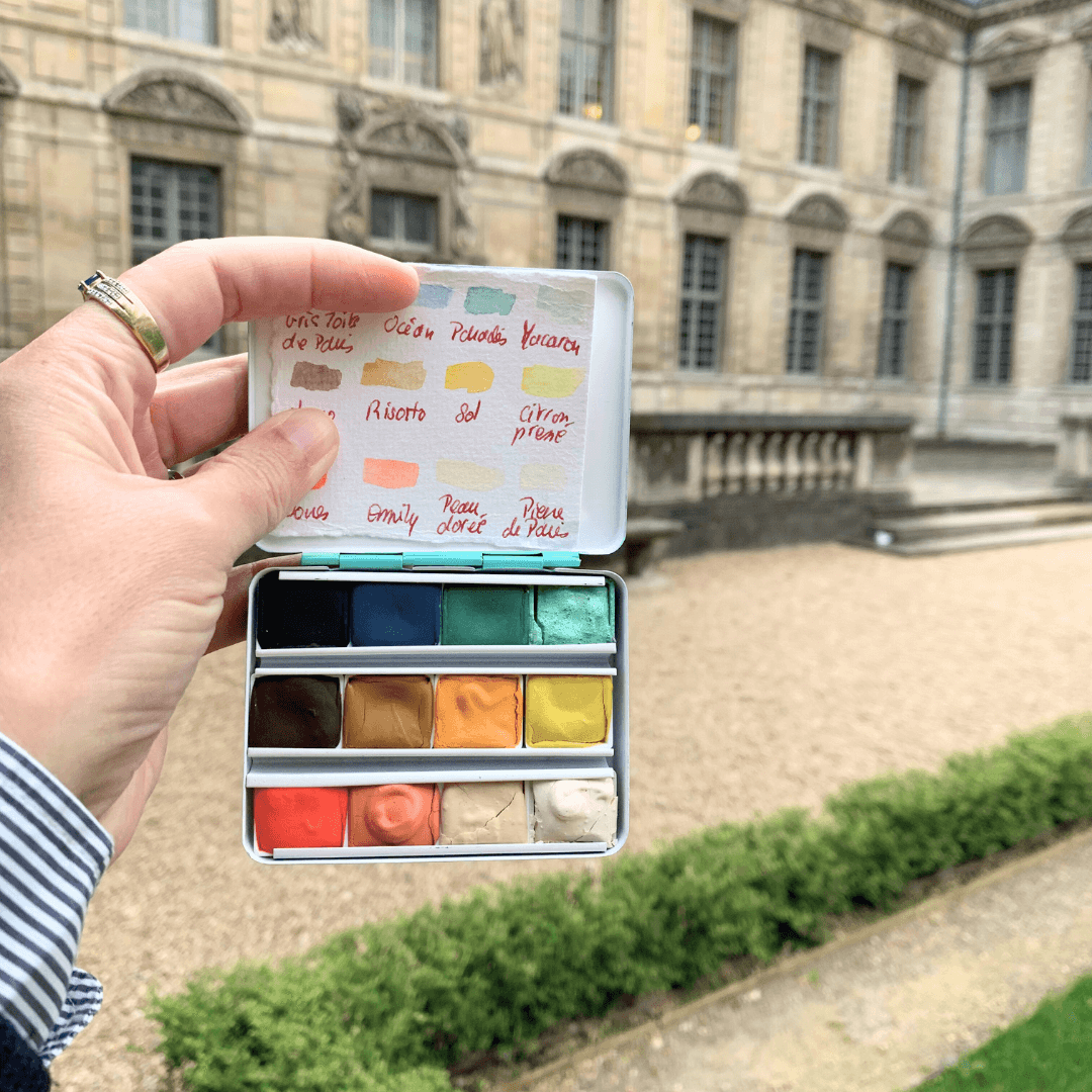 La palette de Claire Morel-Fatio