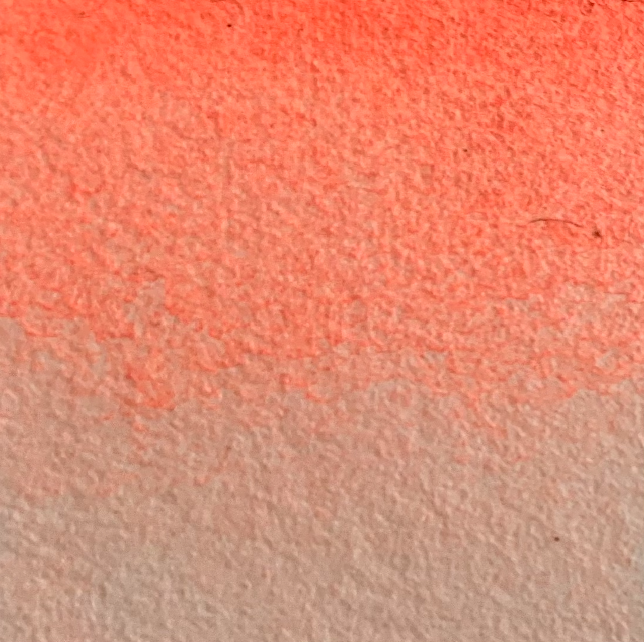 Aquarelle artisanale Fluo - Orange explosif